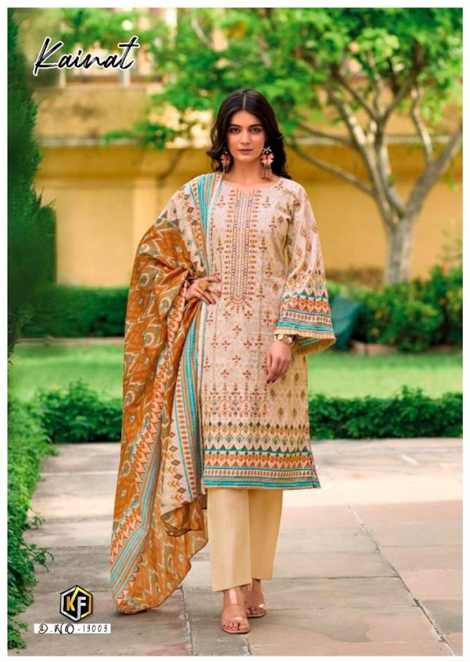 Kainat Vol 13 By Keval Lawn Karachi Cotton Dress Material Wholesale Shop In Surat